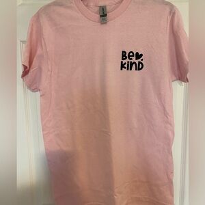 🚨2/$20. Brand New. Pink shirt day - Be kind. Adult size small